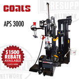 Coats APS 3000 | Leverless Tilt-Back Tire Changer with Auto-Retracting Robo-Arm Helper Device