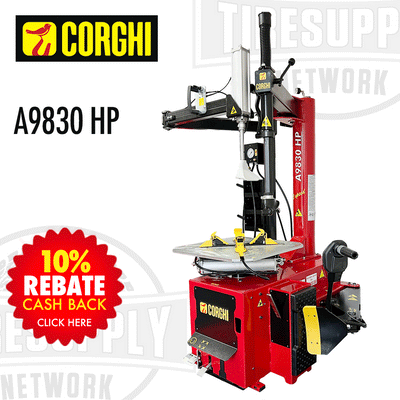 Corghi A9830 | High Performance Hand Operated 26" Tire Changer - Choose Arm