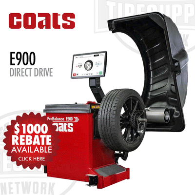 Coats E900 | ProBalance High Performing Diagnostic Wheel Balancer - 1-Phase or 3-Phase