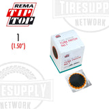 Rema | Round Red Feather Edge Vulcanizing Tube Patch Repair - Choose Size