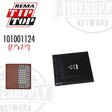 A black Rema OTR-B HC 04 Basket Bias Repair Unit, designed for tire repair, with a size of 7 1/2" x 7 1/2". 101001124