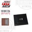 A black Rema OTR-B HC 08 Basket Bias Repair Unit for tires, presented with its packaging that indicates a size of 12.25" x 12. 101001126