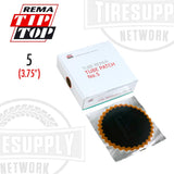 Rema | Round Red Feather Edge Vulcanizing Tube Patch Repair - Choose Size