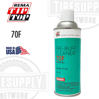 Pre-buffer Cleaner can with REMA Tip Top branding on a white background