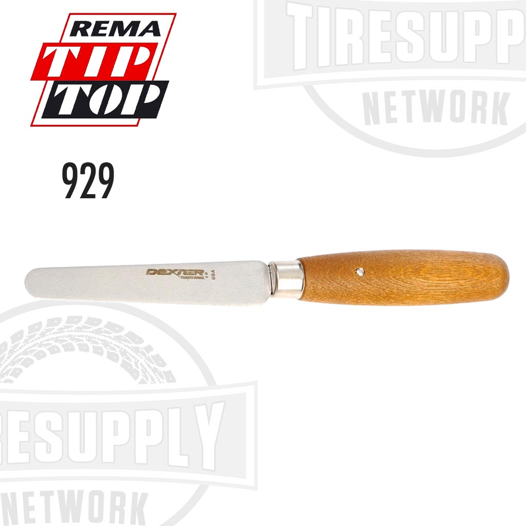 Rema | 929 or 930 Skiving Knife - Flexible with Round Tip or Rigid with Tapered Tip (14-305) (14-306)