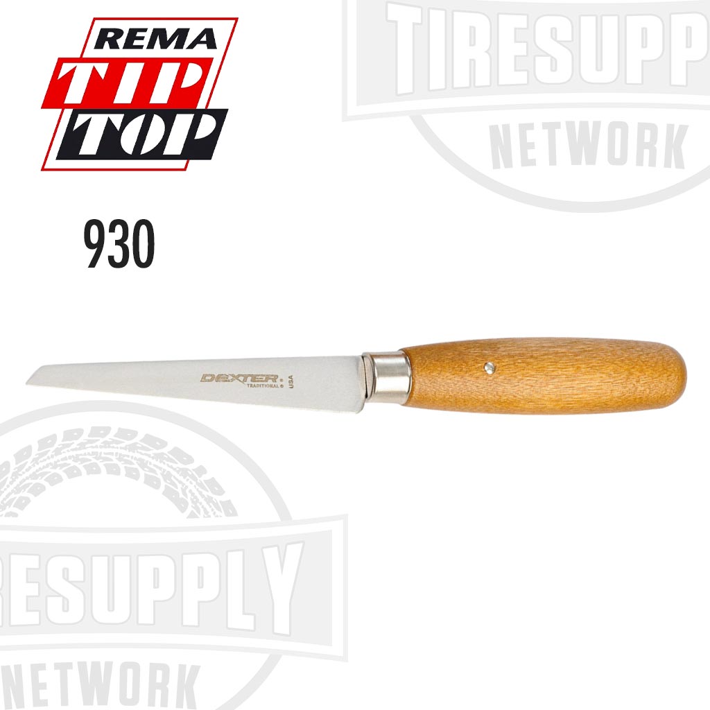 Rema | 929 or 930 Skiving Knife - Flexible with Round Tip or Rigid with Tapered Tip (14-305) (14-306)