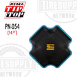 A black and blue REMA TIP TOP bias repair unit for tires, with the model number PN-054 indicated.