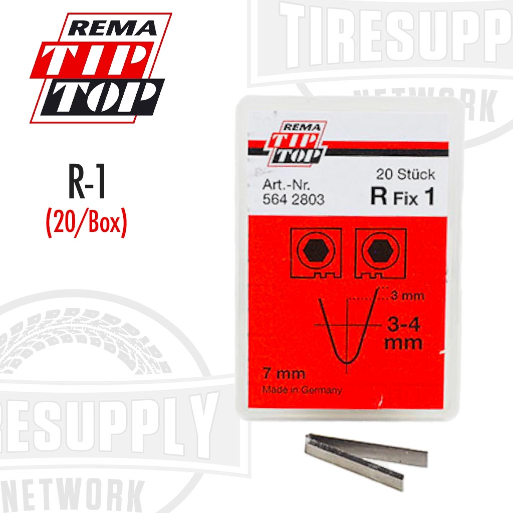 Rema | Round Tire Groover Cutting Blades - (R-1) (R-2) (R-3) (R-4) (R-5)