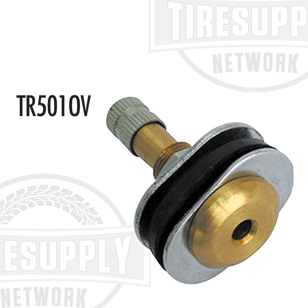 Clamp-In Brass Truck Valve for Oval Rim Hole (H-501OV)