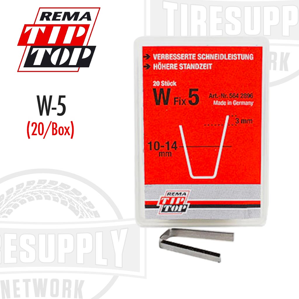 Rema | Angle Tire Groover Cutting Blades - (W-1) (W-2) (W-3) (W-4) (W-5) (W-6)
