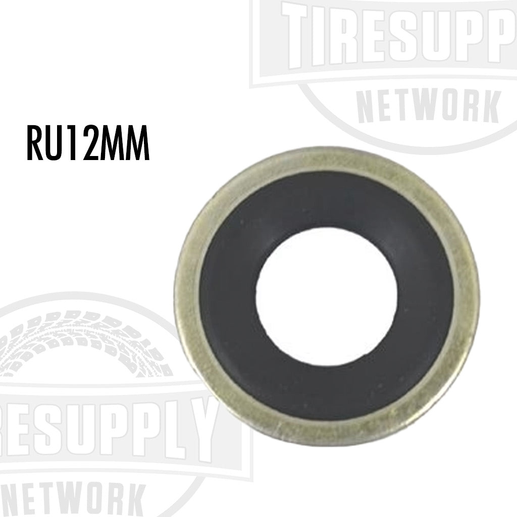 Drain Plug Gasket with Rubber Ring - 12mm Steel (RU12mm)