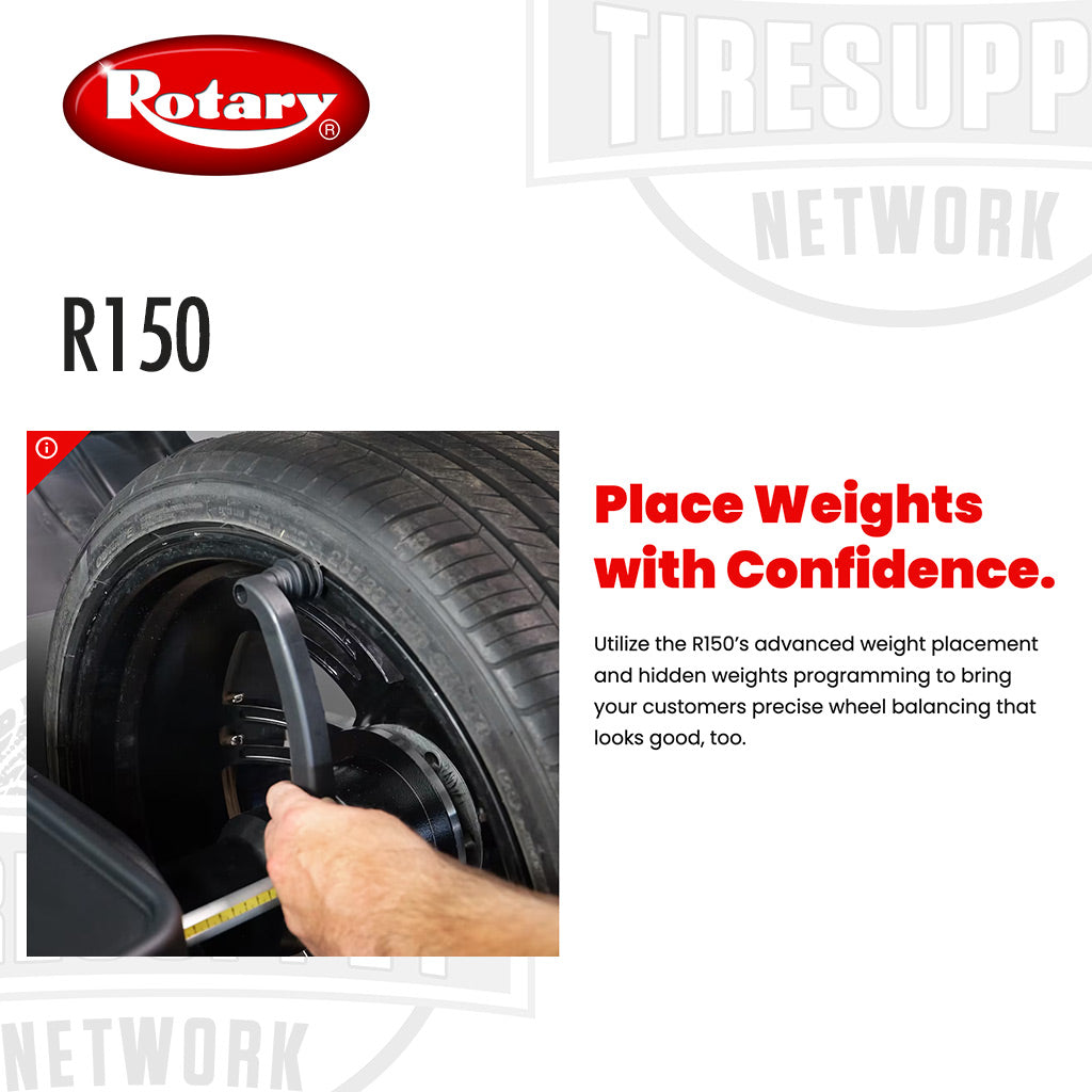 Rotary R150 | Pro Shop 2D Wheel Balancer