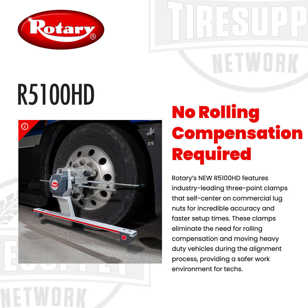 Rotary R5100HD | Towerless Heavy Duty Truck & Trailer Aligner
