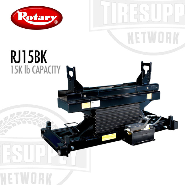 Rotary RJ15BK 15,000 lbs Capacity Rolling Bridge Jack for ARO22