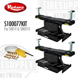 Rotary S100077KIT 4-Post Lift Rolling Jack & Airline Kit for SM14 & SMO14