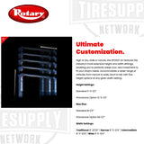 Rotary SPOA10-AV | 2-Post Lift 10,000 lbs Capacity - Shockwave Power