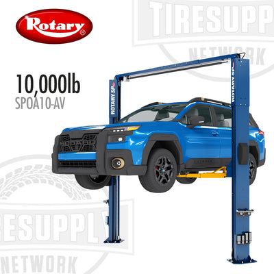 Rotary SPOA10-AV | 2-Post Lift 10,000 lbs Capacity - Shockwave Power