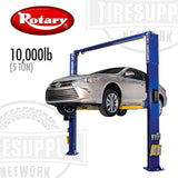 Rotary | Asymmetric 10,000 lbs Capacity 2-Post Car Lift (SPOA10)