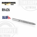 Rubberhog 1/4" Nail Hole Reamer, Coarse 330, Shaft Tool (RH-626)