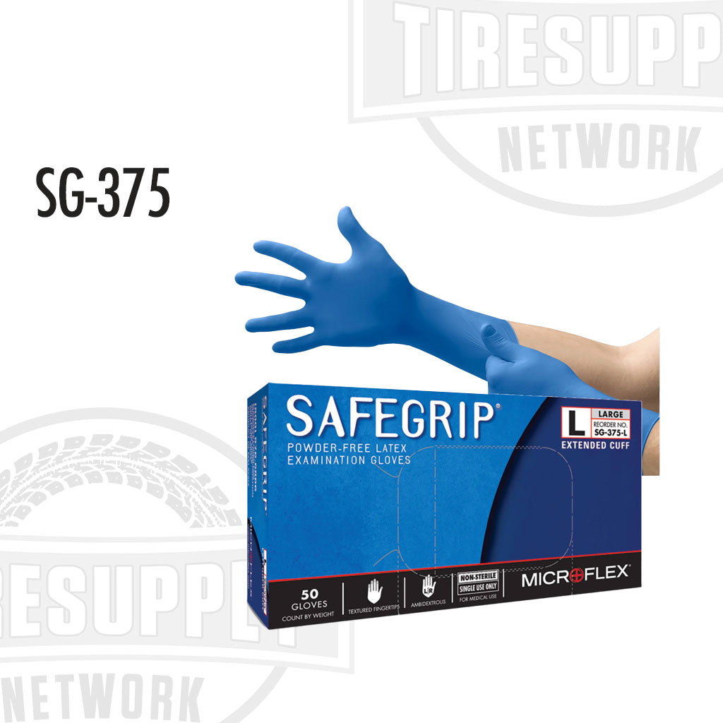 SafeGrip Latex Gloves (Powder Free) (SG-375)