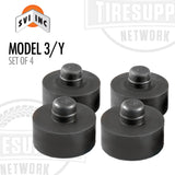 SVI | Jack / Lifting Pad / Puck Kit for Tesla Model 3 or Y - 4 Pack (SC-8701-01K)
