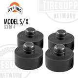 SVI | Jack / Lifting Pad / Puck Kit for Tesla Model S or X - 4 Pack (SC-8701-02K)