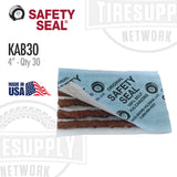 Safety Seal package with visible branding and product details on a white background. KAB30
