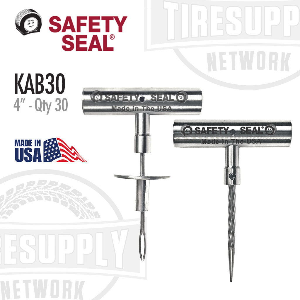 Safety Seal KAB30 tire repair tools with branding on a white background. KAB30
