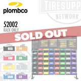 Plombco 52002 | Kit Passenger 40 Wheel Weight Assortment Rack - Choose with Zinc Weights or Rack Only