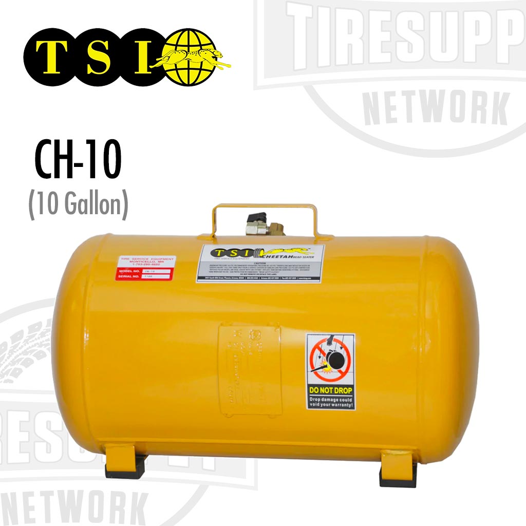 TSI CH-10 | Cheetah Bead Seater - 10 Gallon Steel Tank – Tire