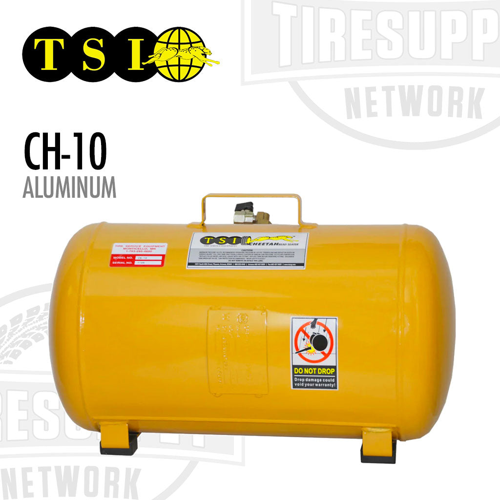 TSI | Cheetah Bead Seater - 10 Gallon Aluminum Tank (CH-10AL)