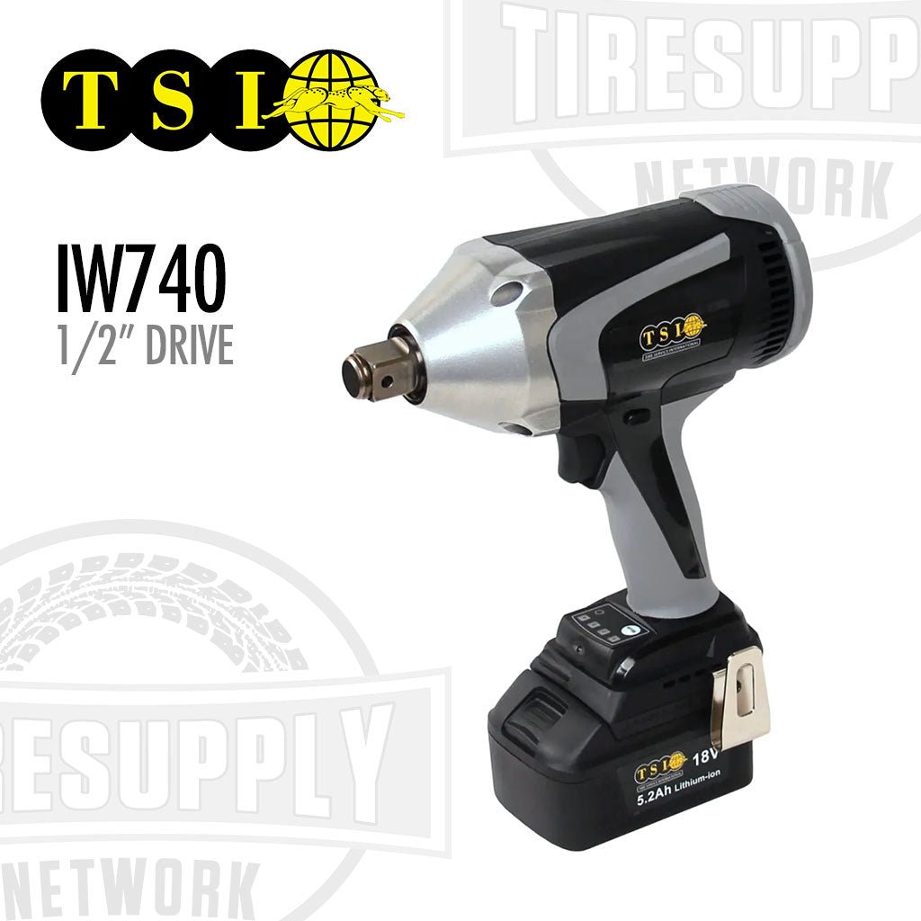 TSI | 1/2″ Drive Brushless Battery Powered Impact Wrench (IW740)