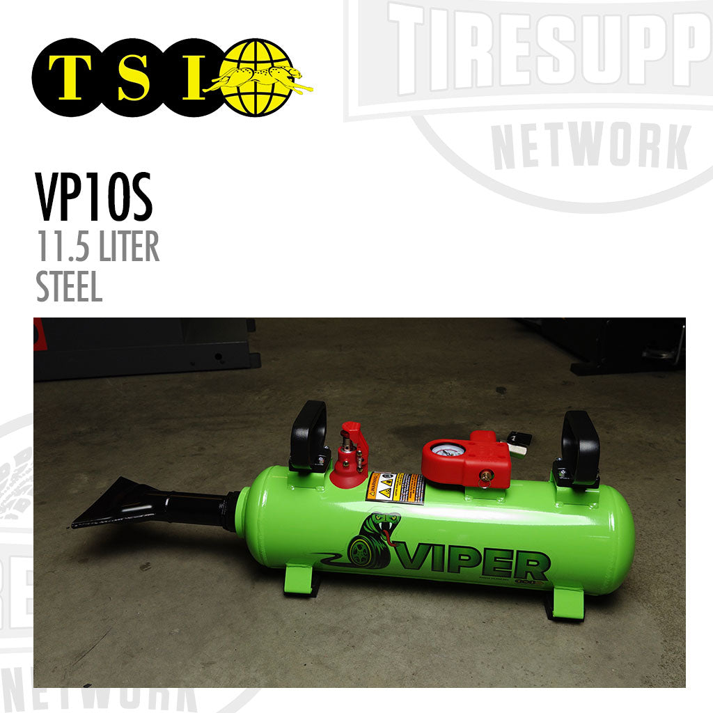 TSI VP10S | Viper Gen III Bead Seater - 11.5 Liter Steel Tank