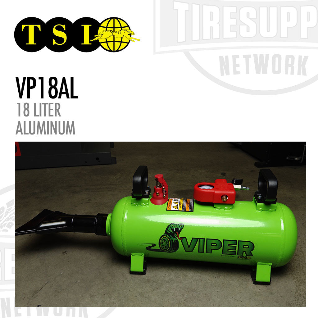 TSI VP18AL | Viper Gen III Bead Seater - 18 Liter Aluminum Tank