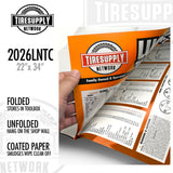 TSN LNTC-2*TSN | Lug Nut Torque Chart - 1990-2026 Passenger, SUV, Exotics, Trucks | Choose Version