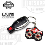 Tire Supply Network | TPR Keychain - 2" Red Monster Truck (TSN-TRUCK)