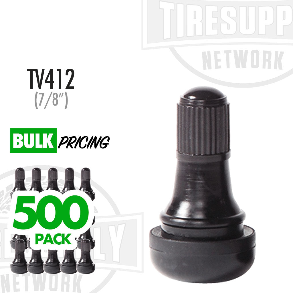 7/8&quot; Rubber Snap-In Valve Stem (TV-412*)