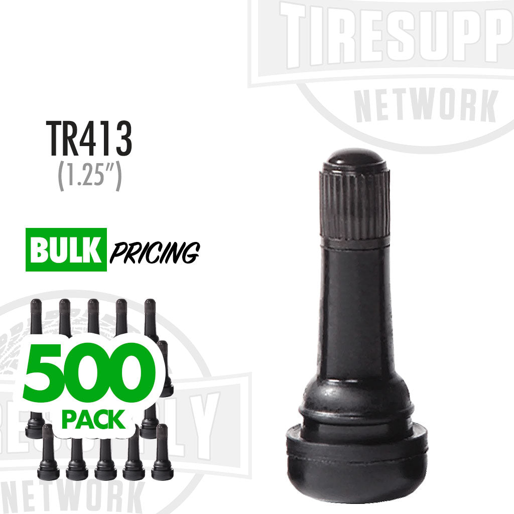 1.25&quot; Rubber Snap-In Valve Stem (TV-413*)