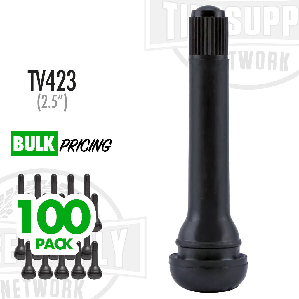 2.5" Rubber Snap-In Valve Stem (TV-423*)