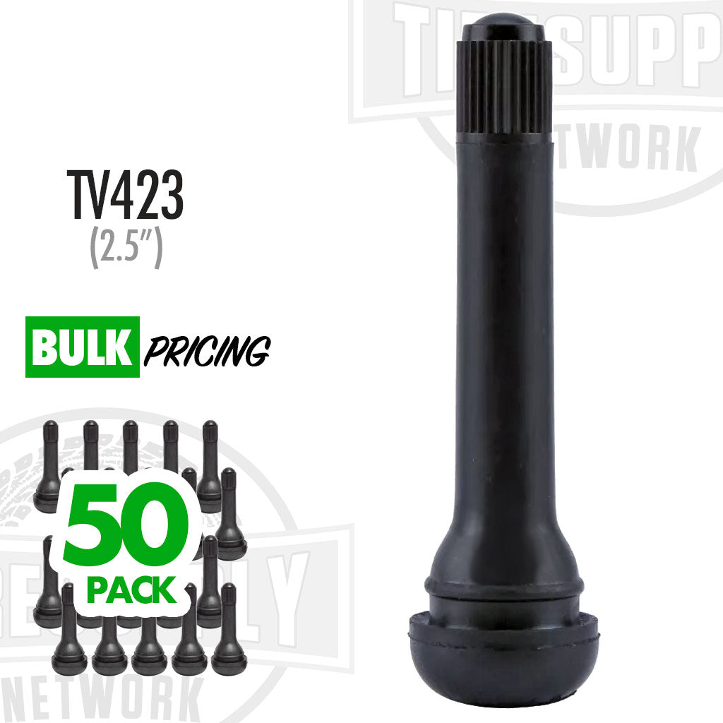 2.5" Rubber Snap-In Valve Stem (TV-423*)