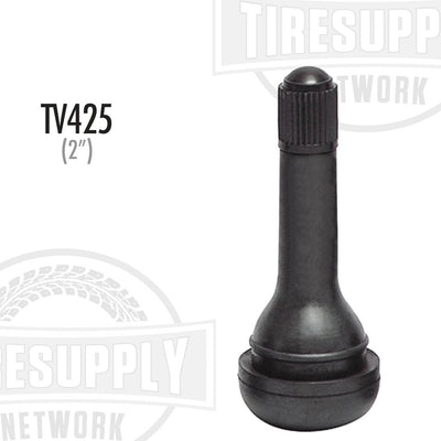TV425 2" rubber snap in valve stem