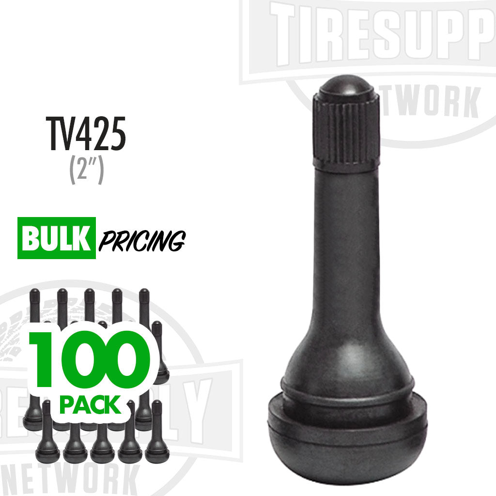 2" Rubber Snap-In Valve Stem (TV-425*)