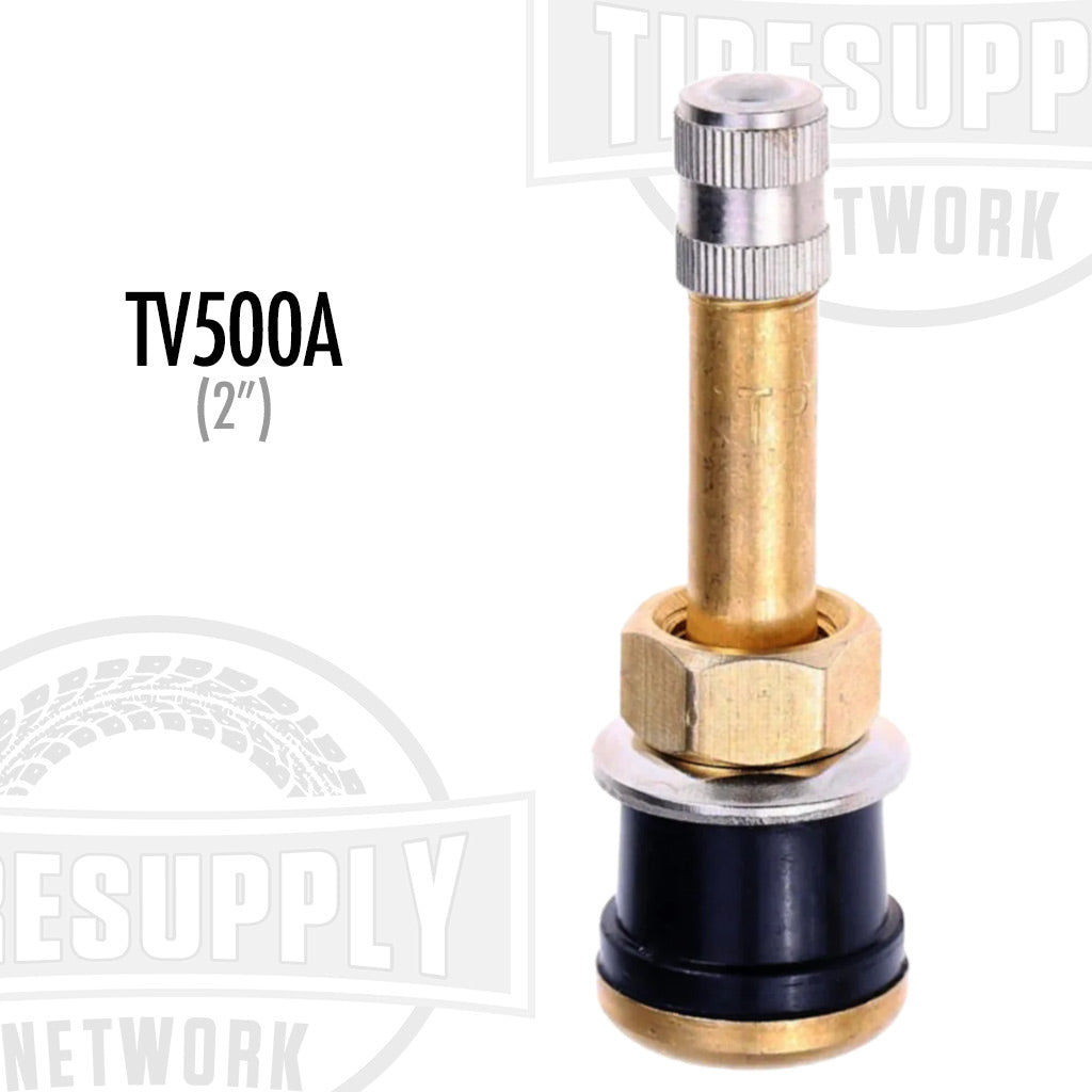 2" Tubeless Truck Brassl Valve Stem - .625 Hole (TV-500A)