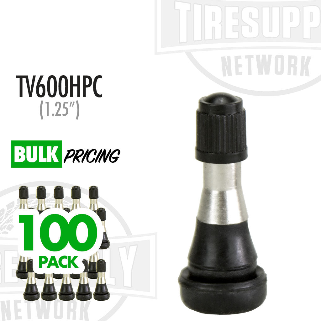 1.25" Chrome Sleeve High Pressure Snap-in Valve Stem (TV-600-HP-C)