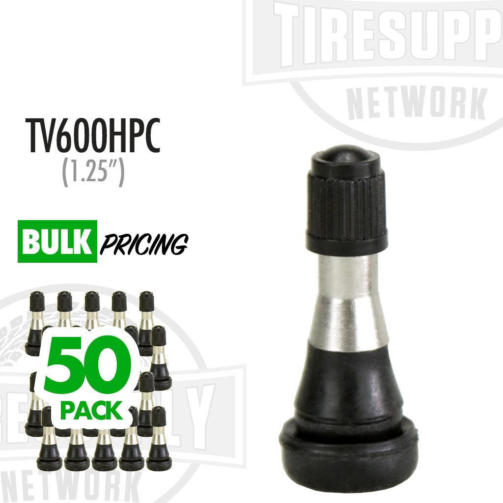 1.25" Chrome Sleeve High Pressure Snap-in Valve Stem (TV-600-HP-C)
