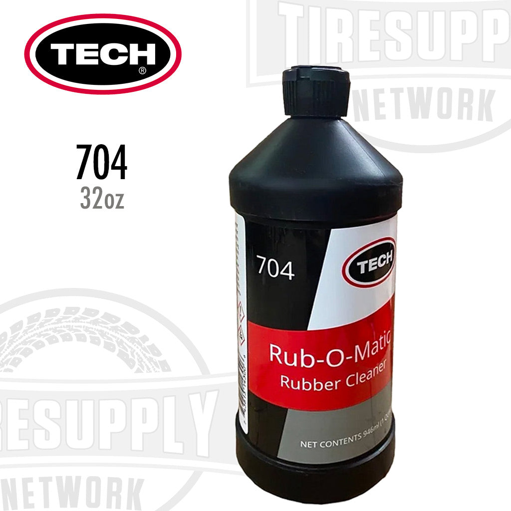 TECH | Rub-O-Matic Pre-Buff Rubber Cleaner Solution 1-Quart / 32 oz Bottle (704)