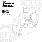 Tiger Tool | 3/4″ Drive Pitman Arm Puller - Sheppard M110 (10389)