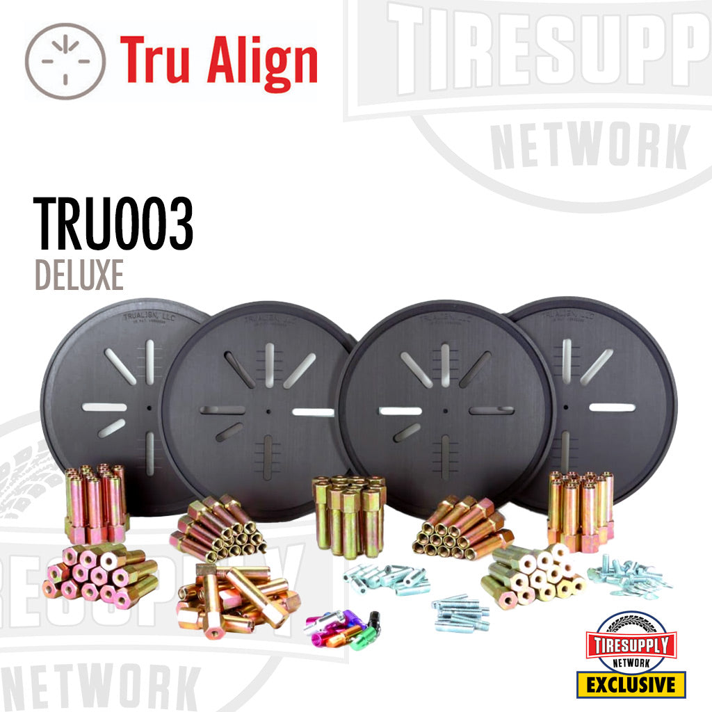 Tru Align | Deluxe Wheel Alignment Adapter Kit - Anti-Scratch Tool for Rims (TRU003)