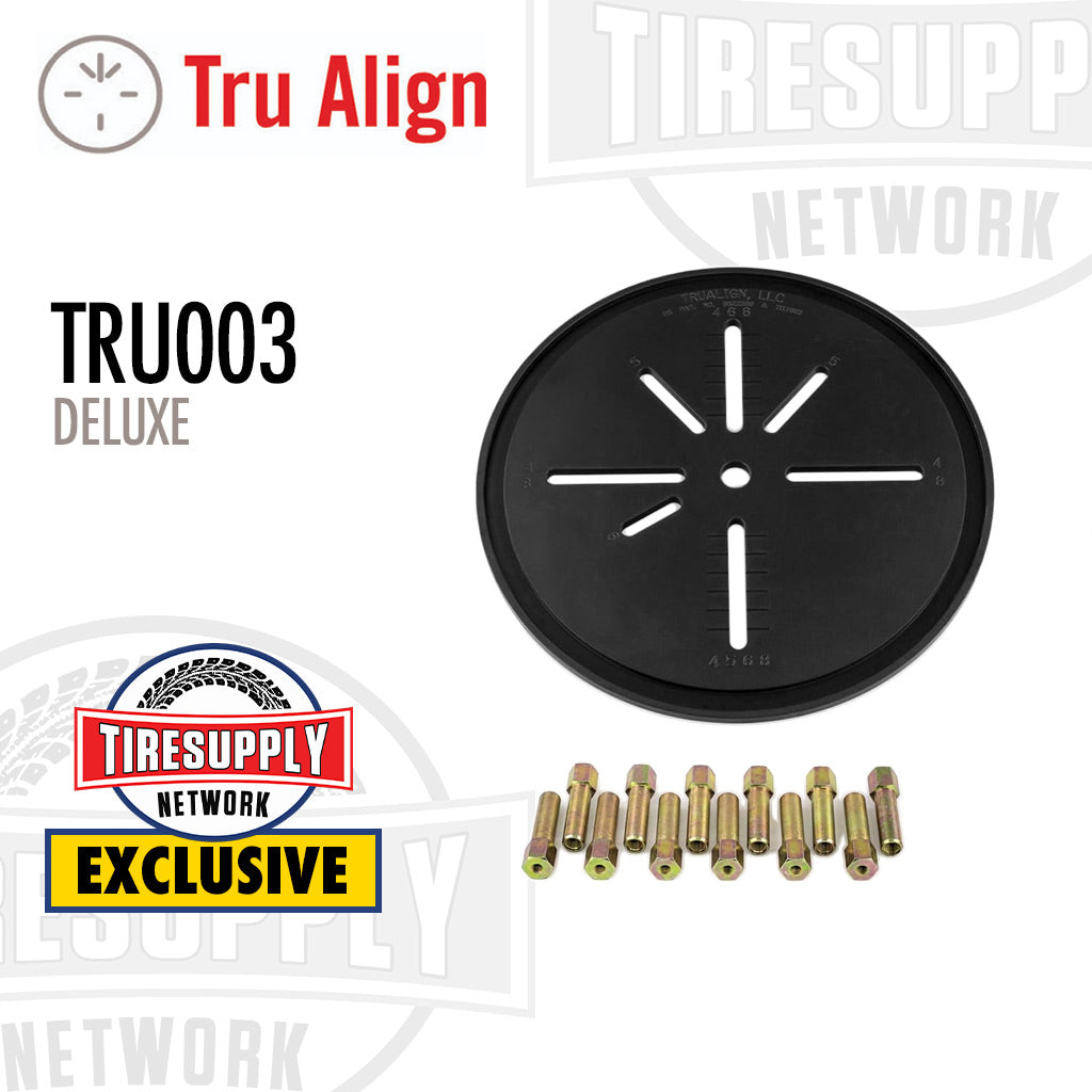 Tru Align | Deluxe Wheel Alignment Adapter Kit - Anti-Scratch Tool for Rims (TRU003)