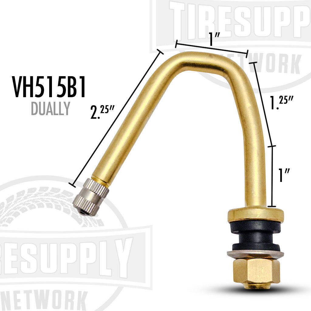 Dually Valve 1&quot; Longer Equal (VH515B1)